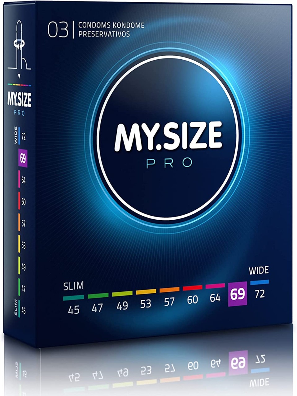 MY.SIZE PRO 69 (3 Kondome) - vergleichen und günstig kaufen MY.SIZE PRO 69 (3 Kondome) - vergleichen und günstig kaufen